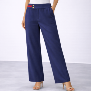 NAVY SIDE STRIPES PANT