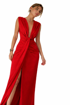 THE RED SIENNA DRESS
