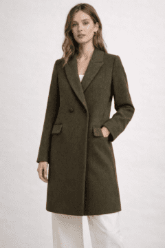 GREEN LONG COAT