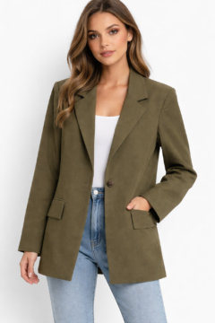 OLIVE GREEN BLAZER