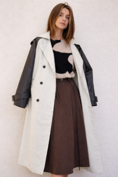 OFF WHITE LONG JACKET