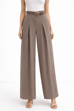 MOCHA WIDE LEG PANT