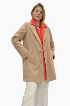 2 IN 1 TRENCH COAT CAMEL