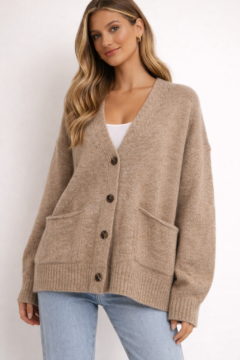BEIGE CARDIGAN