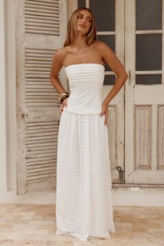 Grace strapless dress