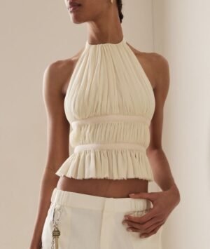 MUSLIN TOP OPEN BACK