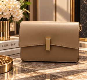 CROSS SAFFIANO LEATHER BAG