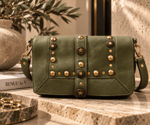 GREEN CLUTCH