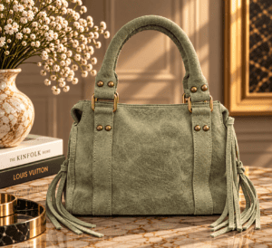 BALENCIAGA MINTED GREEN LEATHER